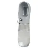 PARIS PRIX - Gourde pour chien "nomade" 500ml gris