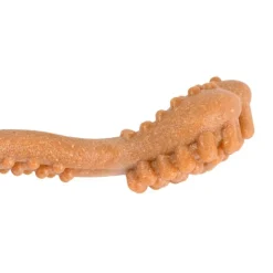 PARIS PRIX - Jouet os à mâcher "picots" 17cm orange