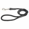 PARIS PRIX - Laisse ronde pour chien "essentiel" 100cm noir