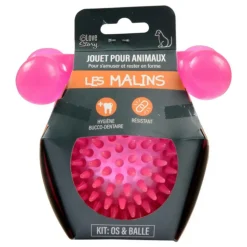 PARIS PRIX - Lot de 2 jouets pour chien