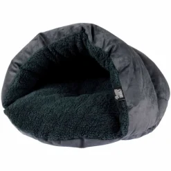 PARIS PRIX - Niche chausson pour chat "sweet cat" 45cm anthracite