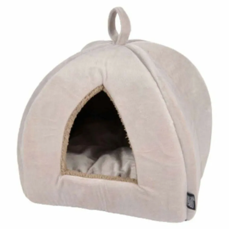 PARIS PRIX - Tente pour chat "sweet cat" 38cm écru