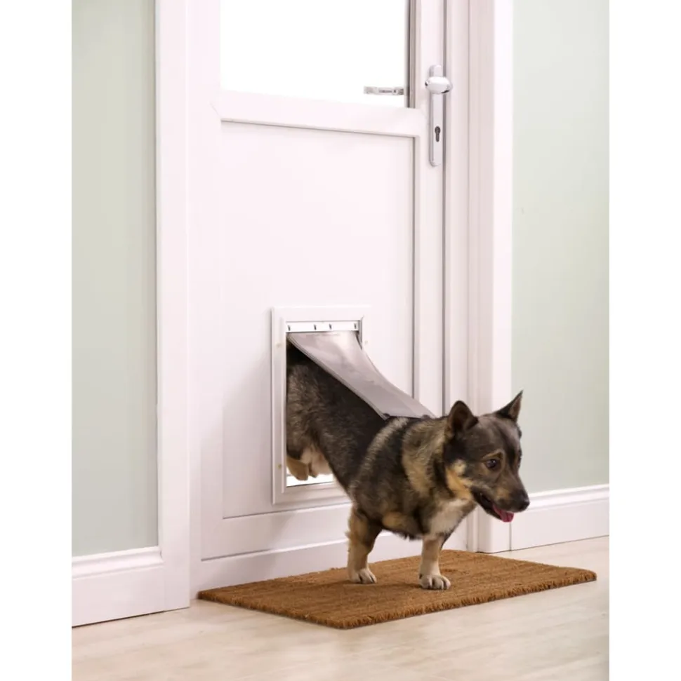 PETSAFE - Chatière pour animaux de compagnie 620 aluminium <18 kg