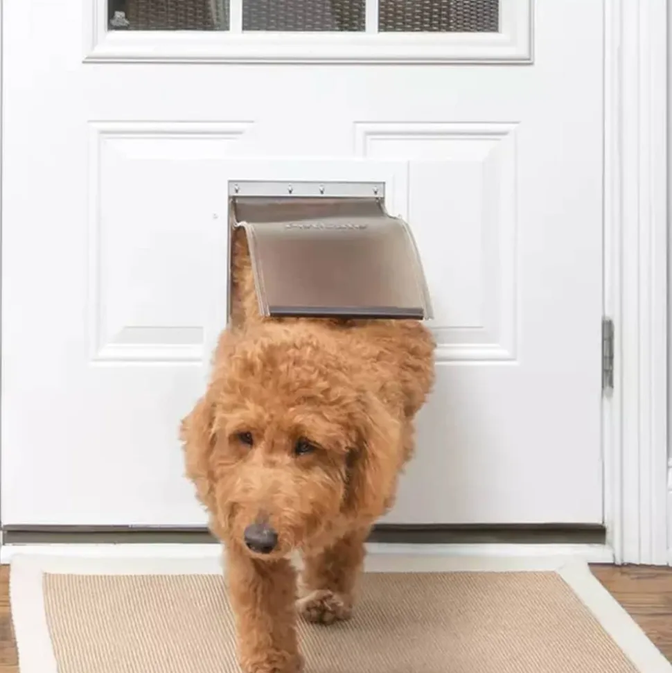 PETSAFE - Chatière pour animaux de compagnie 620 aluminium <18 kg