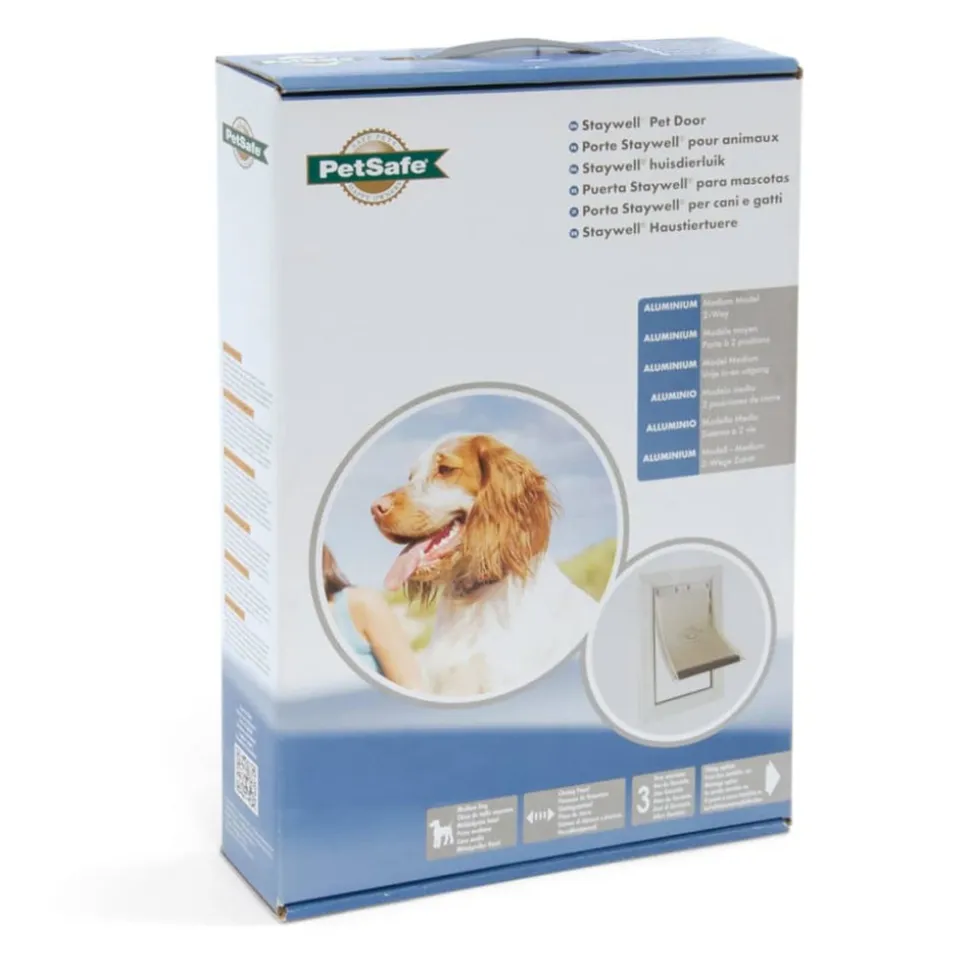 PETSAFE - Chatière pour animaux de compagnie 620 aluminium <18 kg