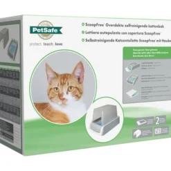 PETSAFE - Petsafe - bac a litiere auto-nettoyante scoopfree 1,5 et son couvercle