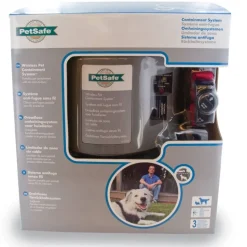 PETSAFE - Système de confinement sans fil pour animaux 3,6+ kg 55 m gris