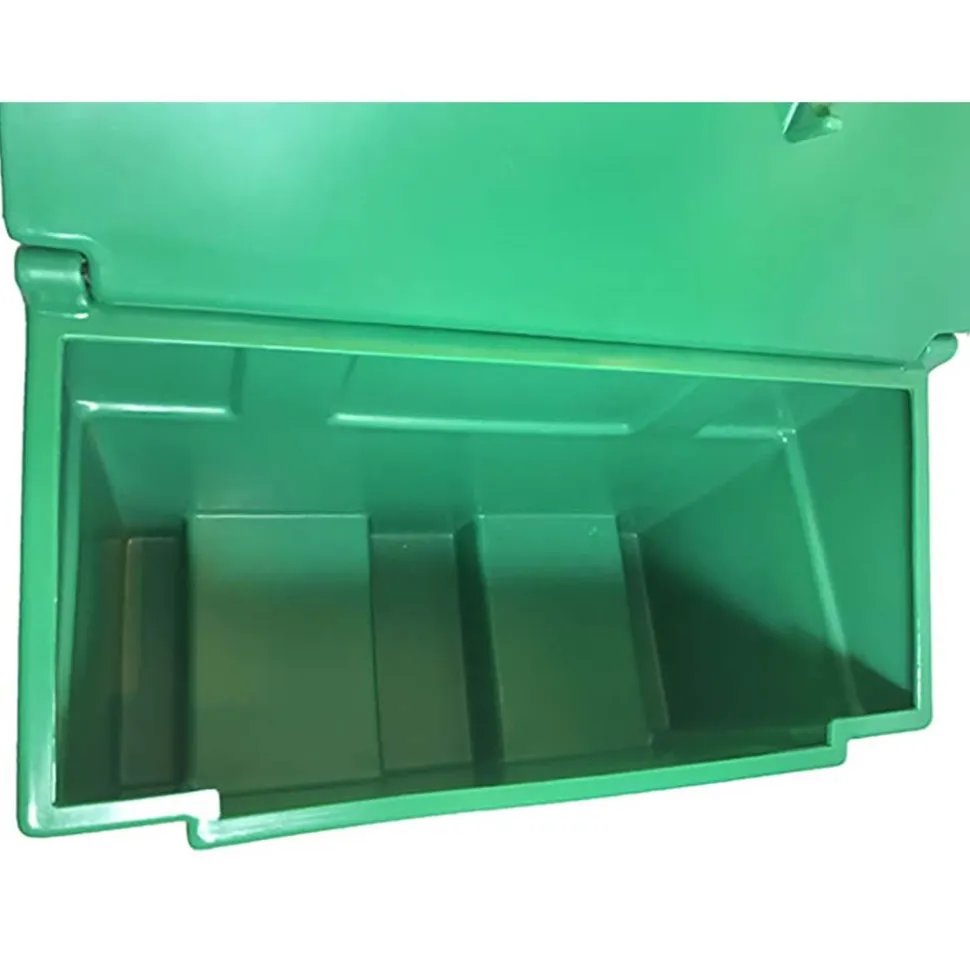 PLAST'UP ROTOMOULAGE - Bac de stockage de denrées animales/multi-usages 200l avec grenouillères