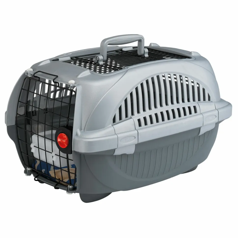 Porte-chiens chats voyage toit ouvrant ferplast atlas deluxe open