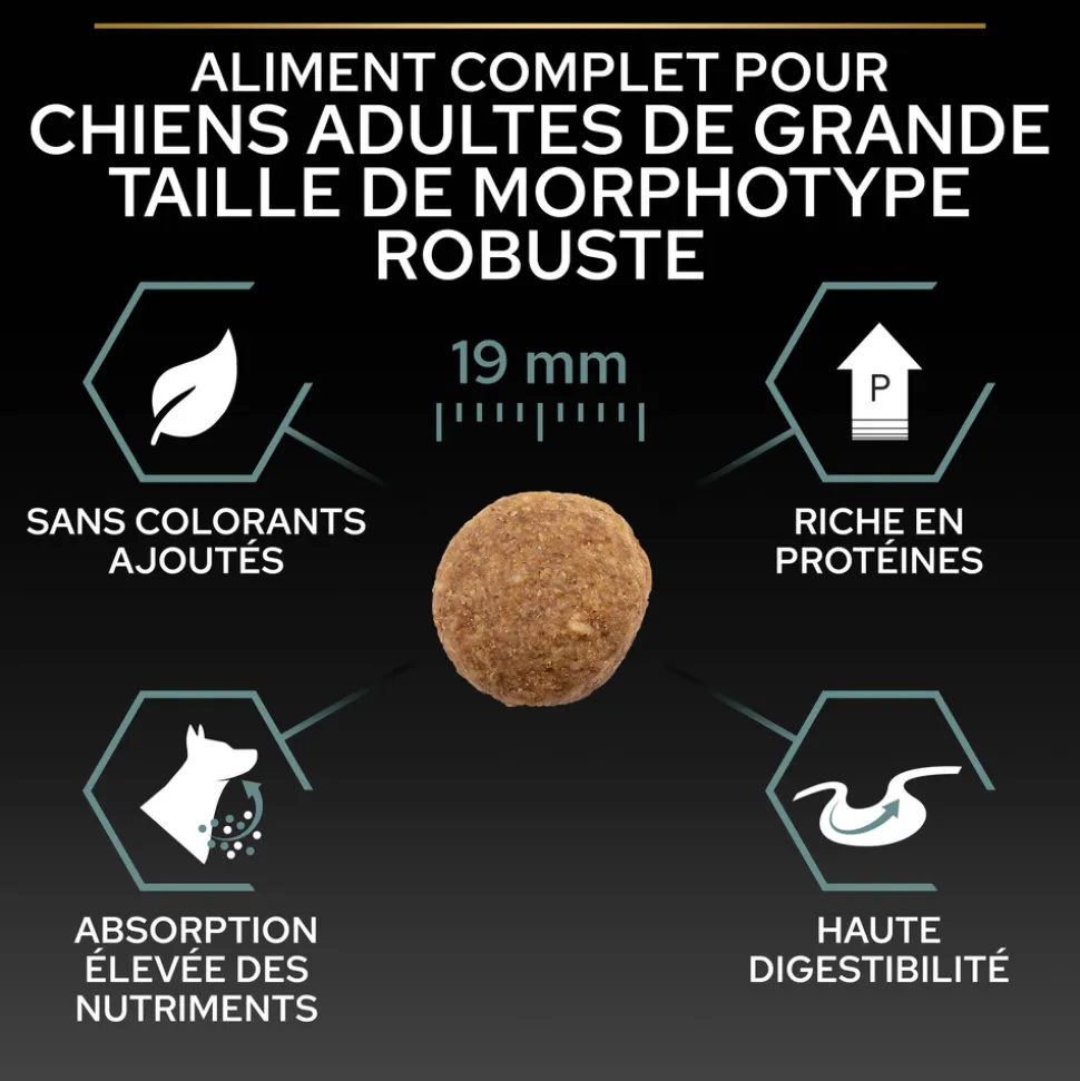 PROPLAN - Croquettes chien adulte à l'agneau digestion difficile - 14 kg