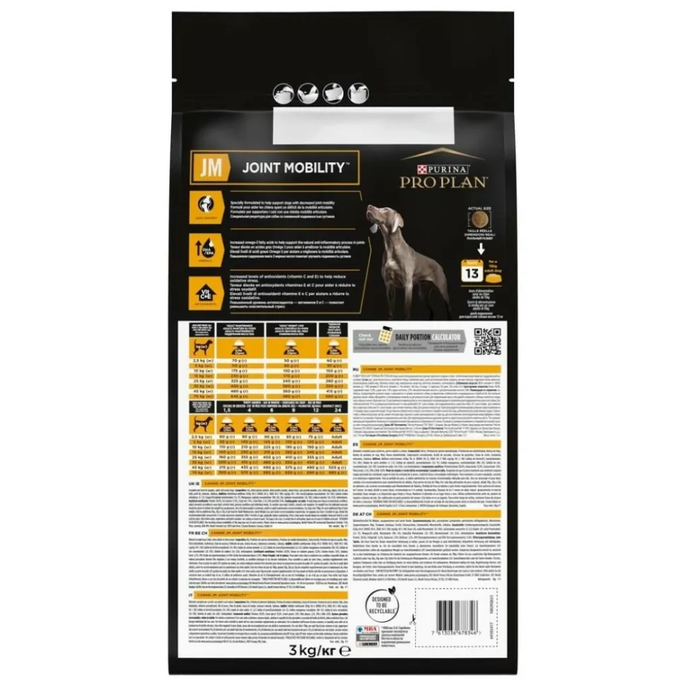 PROPLAN - Croquettes chien veterinary diets jm joint mobility - proplan 3 kg