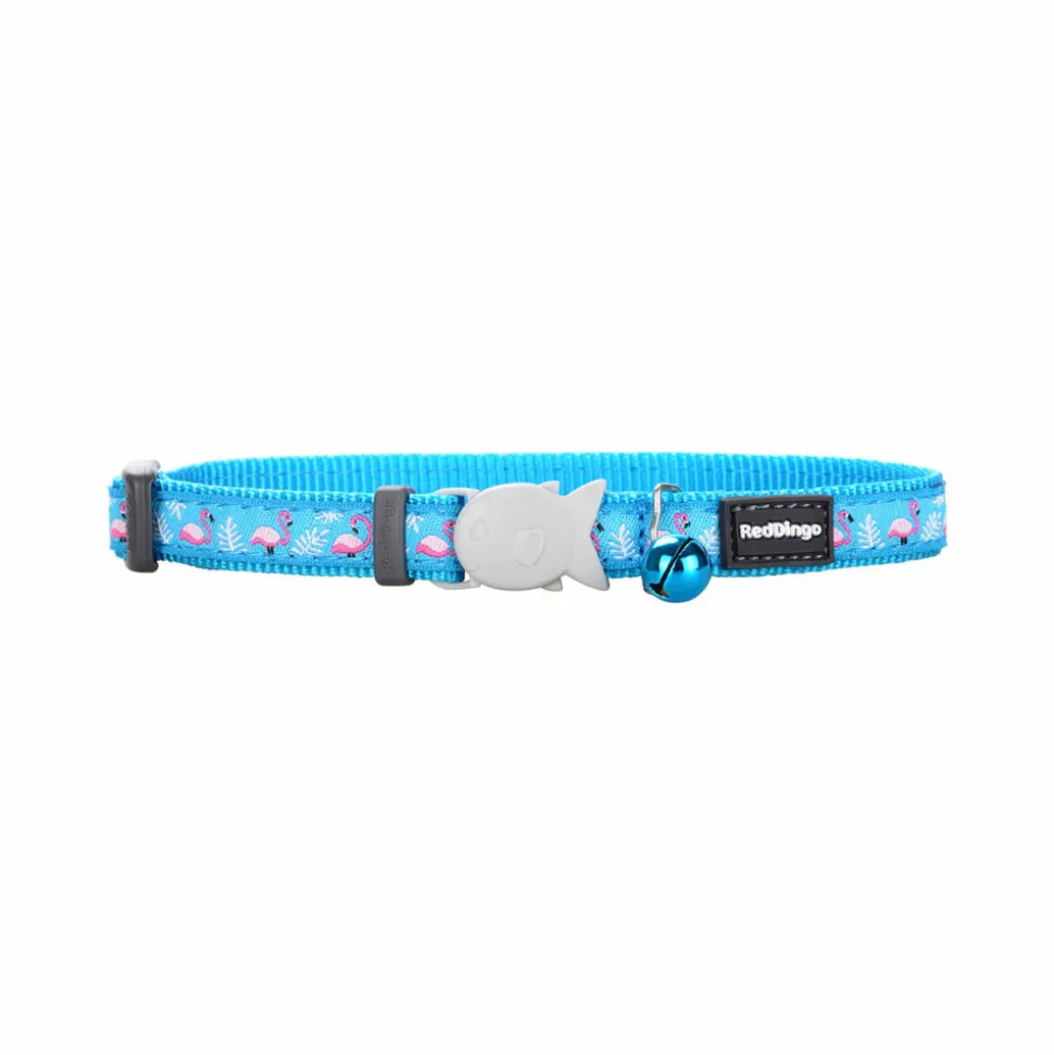 RED DINGO - Collier pour chat red dingo flamingo 20-32 cm turquoise