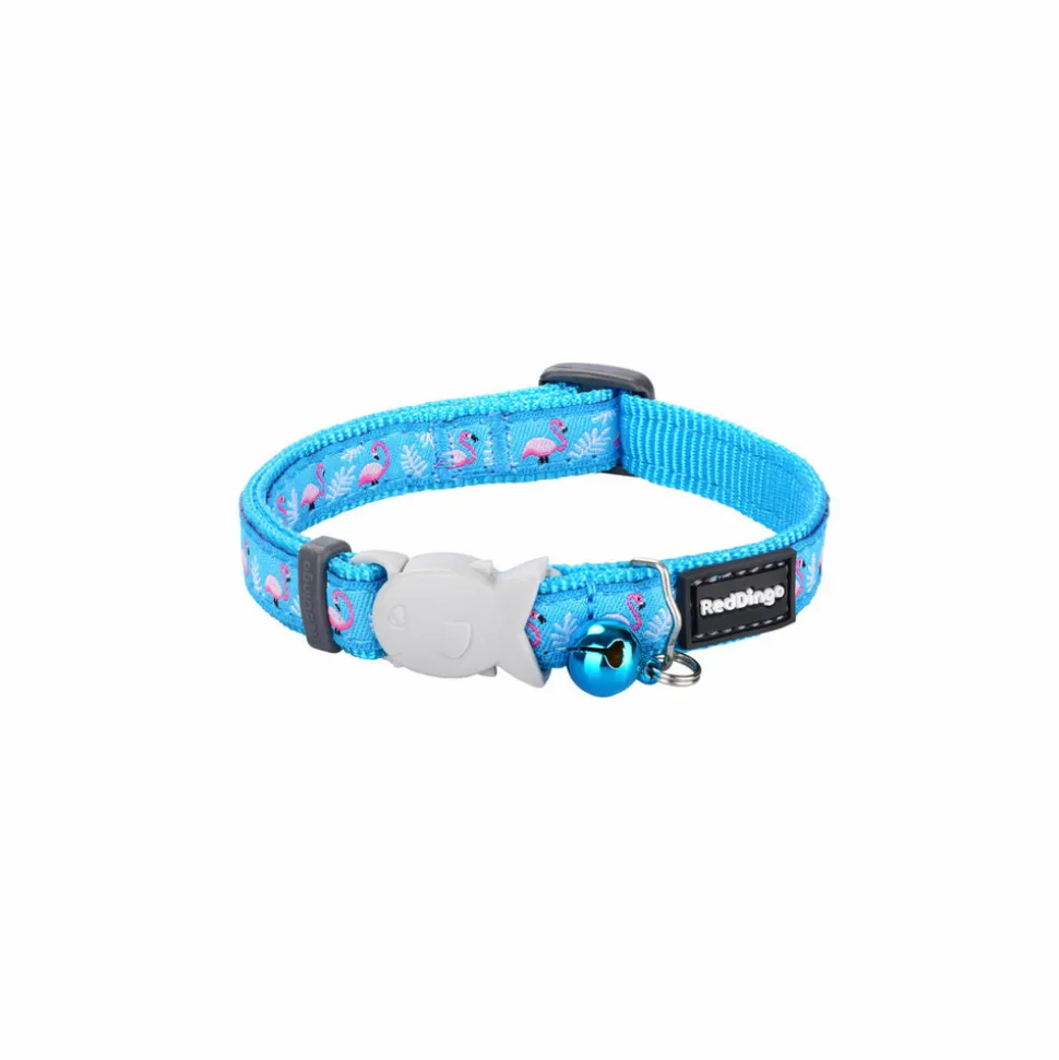 RED DINGO - Collier pour chat red dingo flamingo 20-32 cm turquoise