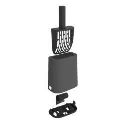 ROTHO MYPET - Pelle litiere avec support rotho mypet biala - anthracite