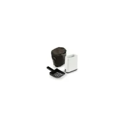 ROTHO MYPET - Pelle litiere avec support rotho mypet biala - blanc de gui