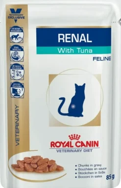 ROYAL CANIN - Patée chat veterinary cat renal thon - royal canin 12*85 g