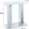 SAN DIMAS - Aqua tableau - - tableau 60 - blanc - montage facile - design moderne