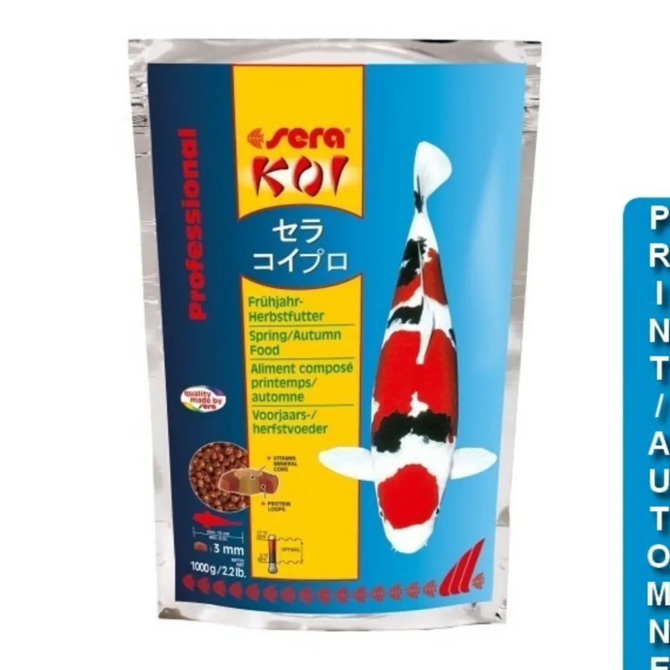 SERA - Printemps/ automne 1 kg sera koi professional aliment composé