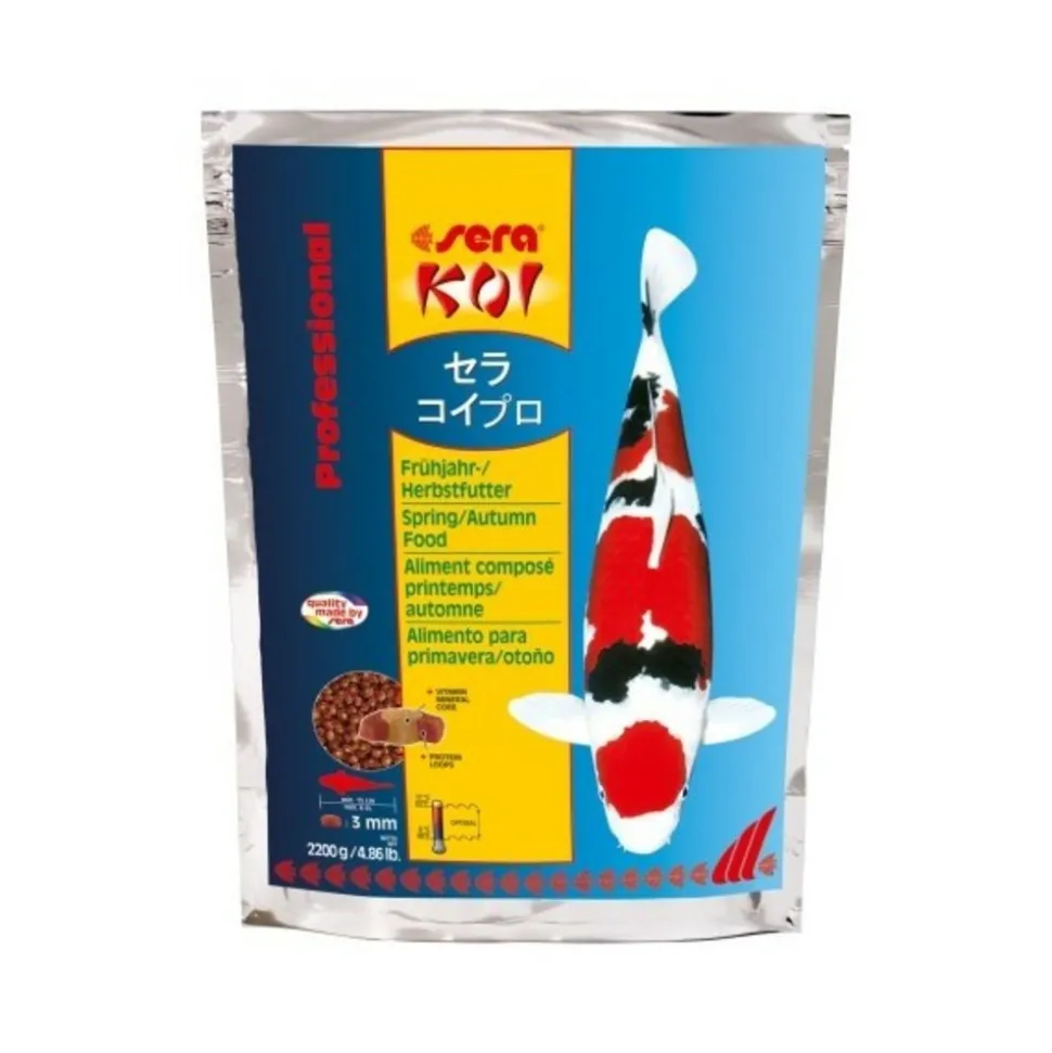 SERA - Printemps/ automne 2.2kg sera koi professional aliment composé