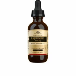 SOLGAR - Vitamine b12 liquide avec complexe b b12 liquido 2000 g con b-complex 59 ml