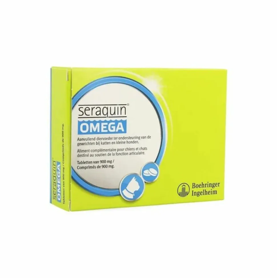 SÉRAQUIN - Seraquin omega chat - boehringer 200 comprimés