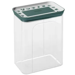 STEFANPLAST - Boite à friandises hermétique verte 2.2 litres pour chien ou chat