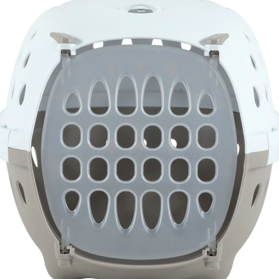 STEFANPLAST - Cage de transport smart chic taupe max 6 kg pour petit chien et chat