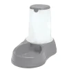 STEFANPLAST - Distributeur de croquettes 3.5 kg, gris en plastique, pour chien ou chat