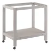 Supports pour cages à oiseaux ferplast sumet 65 wood support en bois avec roues