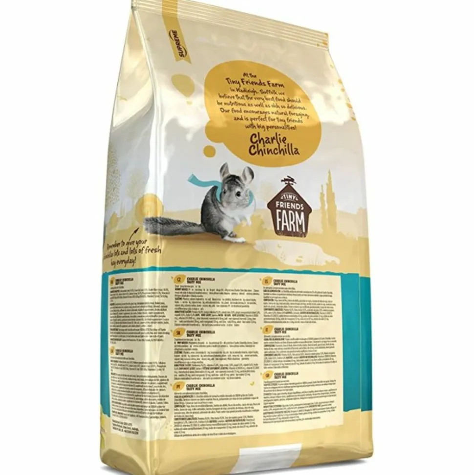 SUPREME PETFOODS - Muesli tasty mix pour chinchilla - tiny friends farm supreme 850 g