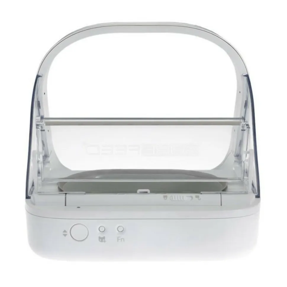 Surefeed distributeur de nourriture a puce electronique blanc pour chat et chien - pour croquettes ou alimentation humide