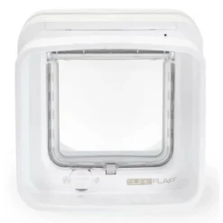 SUREFLAP - Chatiere a puce électronique dualscan - blanc - 142 mm x 120 mm (mémorisation d'un maximum de 32 puces)