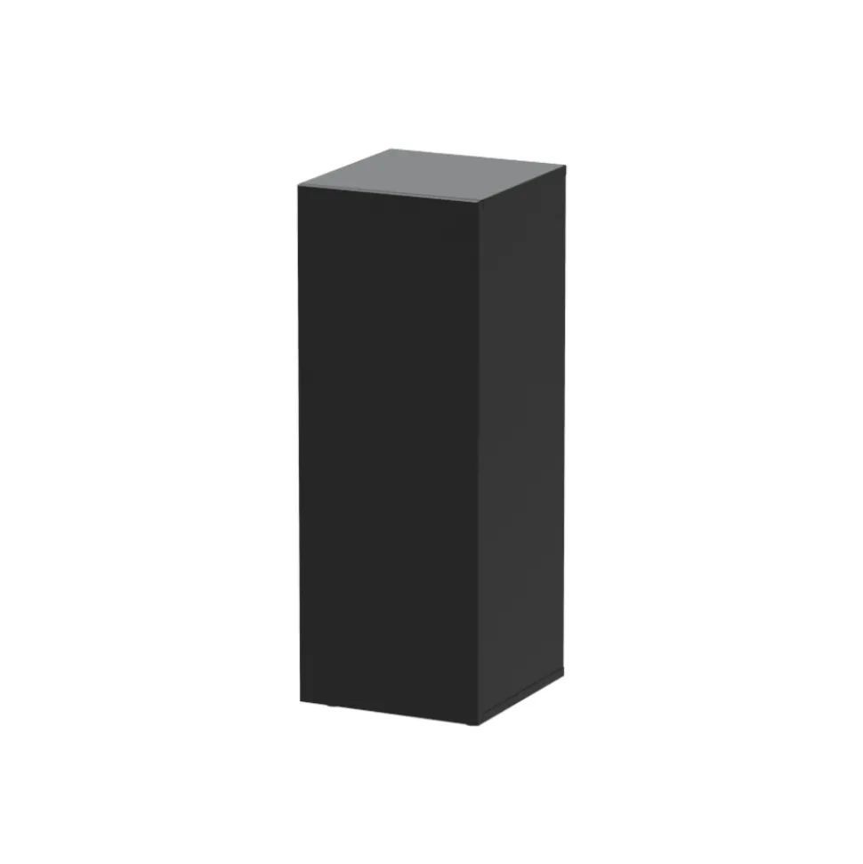 TECATLANTIS - Meuble aquarium Kubus 32L Noir 33.2x34.2x90cm