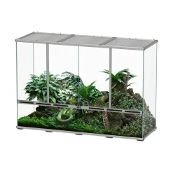 TERRATLANTIS - Terrarium Gris L.132xP.45xH.90cm