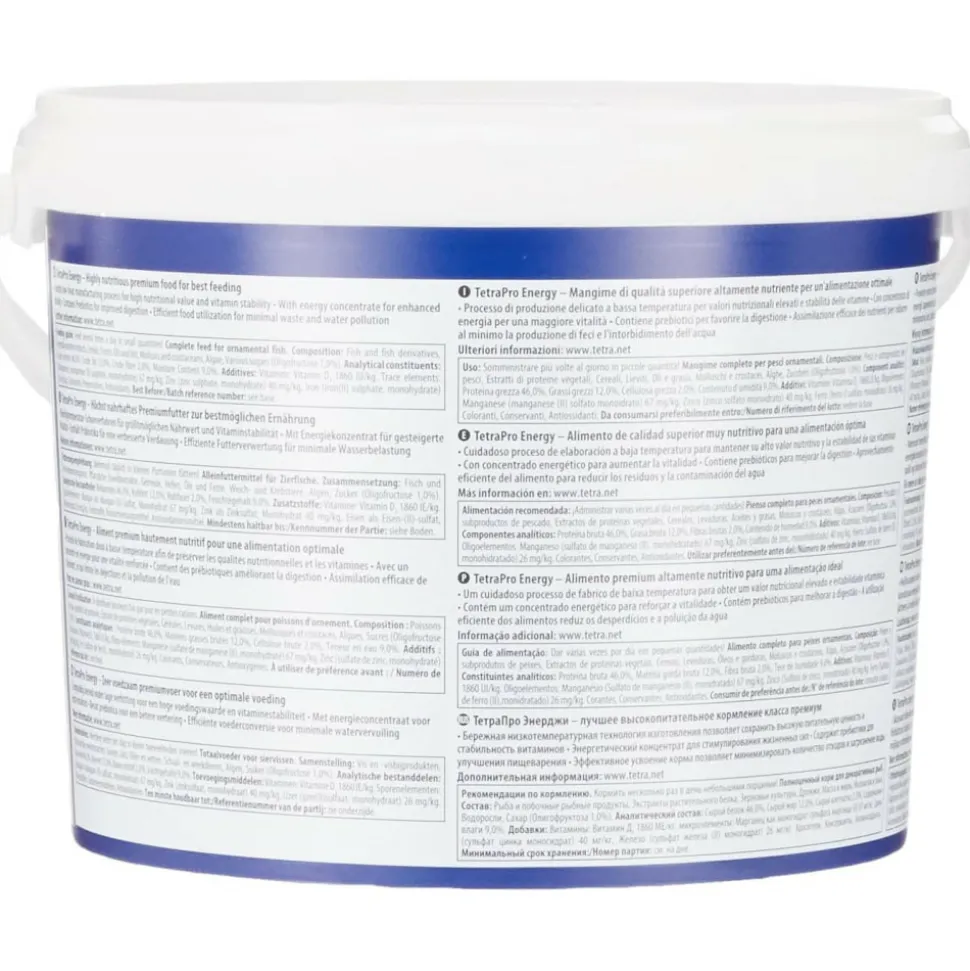 TETRA - Aliment complet poisson d'ornement premium energy multi-crisps seau 2,100 k