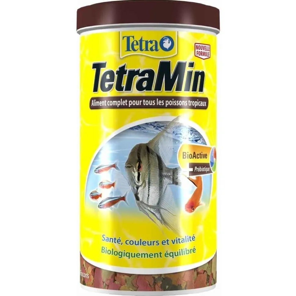 TETRA - Nourriture en flocons pour poissons tropicaux TetraMin : 1,25L