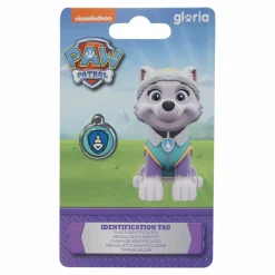 THE PAW PATROL - Plaque d'identification pour collier the paw patrol everest taille s