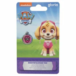 THE PAW PATROL - Plaque d'identification pour collier the paw patrol skye taille s