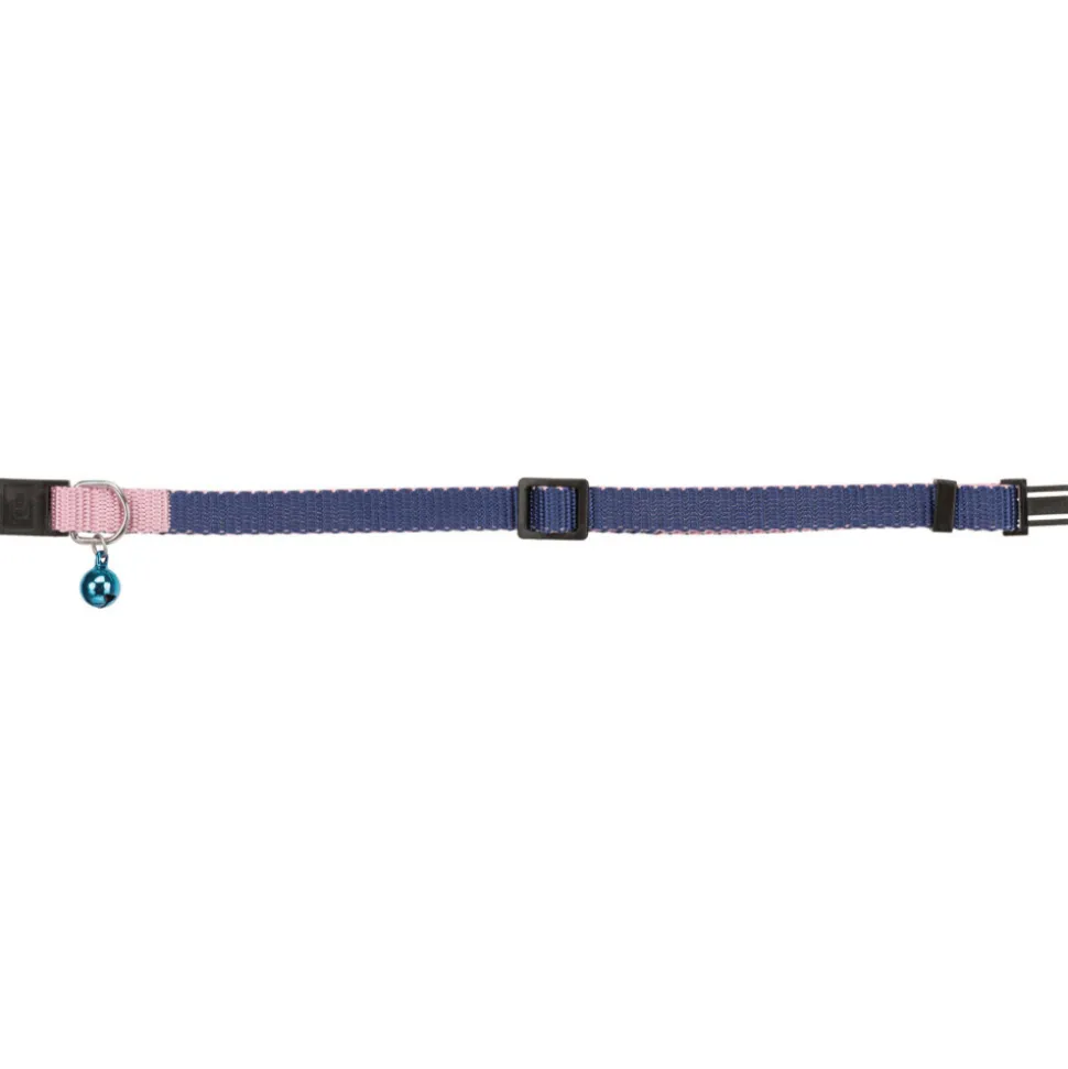 TRIXIE - Collier bicolore, avec une clochette couleur aléatoire pour chat