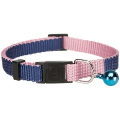TRIXIE - Collier bicolore, avec une clochette couleur aléatoire pour chat