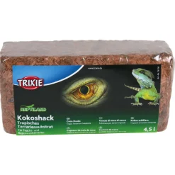 TRIXIE - Copeaux de noix de coco compressé soit 4.5 litres