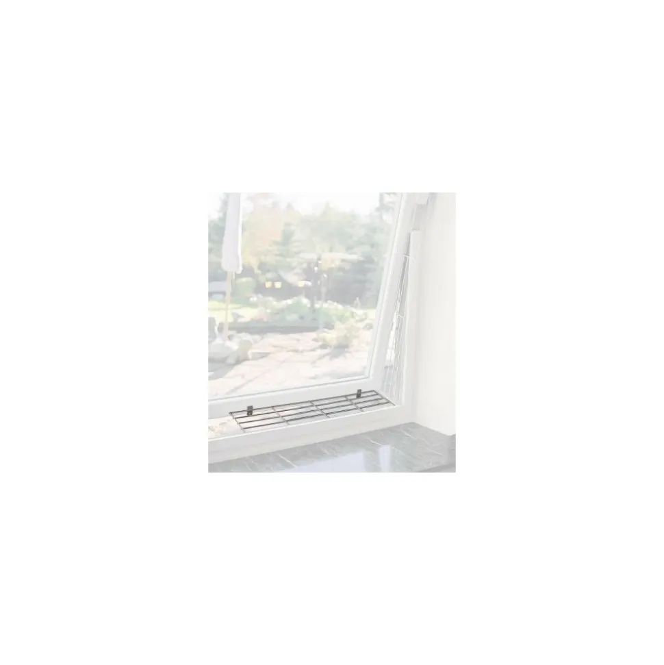 TRIXIE - Grille de protection pour fenêtre(oscillo-battant) en metal haut ou bas