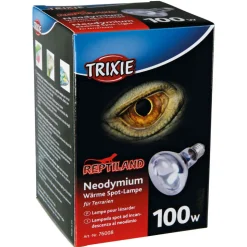 TRIXIE - Lampe spot neodymium à chaleur 100 w pour reptile.