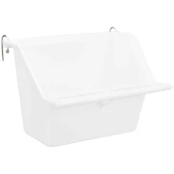 TRIXIE - Mangeoires suspendues avec support métal 200 ml 11 x 9 cm, couleur aléatoi