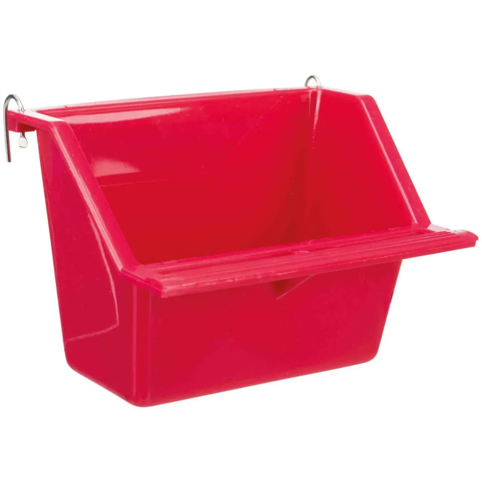 TRIXIE - Mangeoires suspendues avec support métal 200 ml 11 x 9 cm, couleur aléatoi
