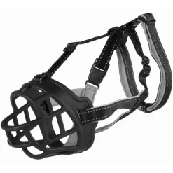 TRIXIE - Museliere trixie muzzle flex - caoutchouc - taille l/xl - noir