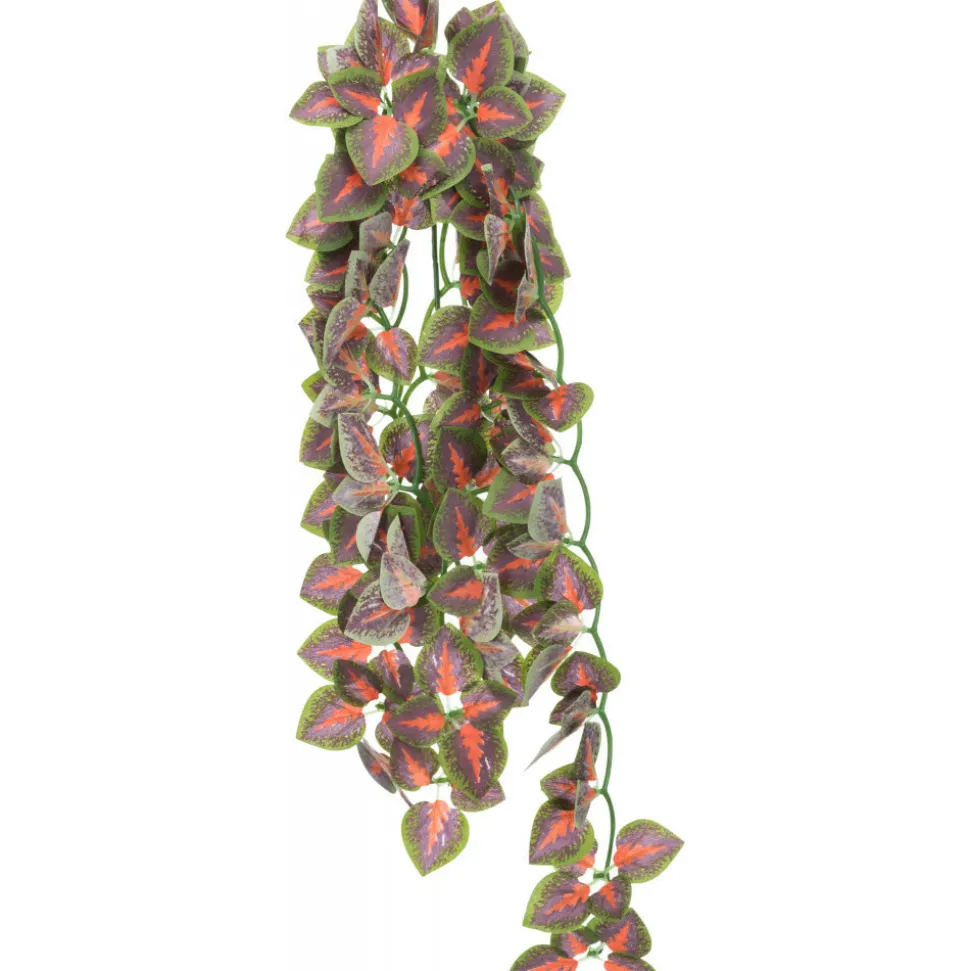 TRIXIE - Plante en tissu à suspendre, folium perillae, pour reptiles 50 cm