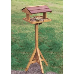 TRUFFAUT BIODIVERSITÉ - Mangeoire sur pied Harmony pour oiseaux de hauteur 116 cm