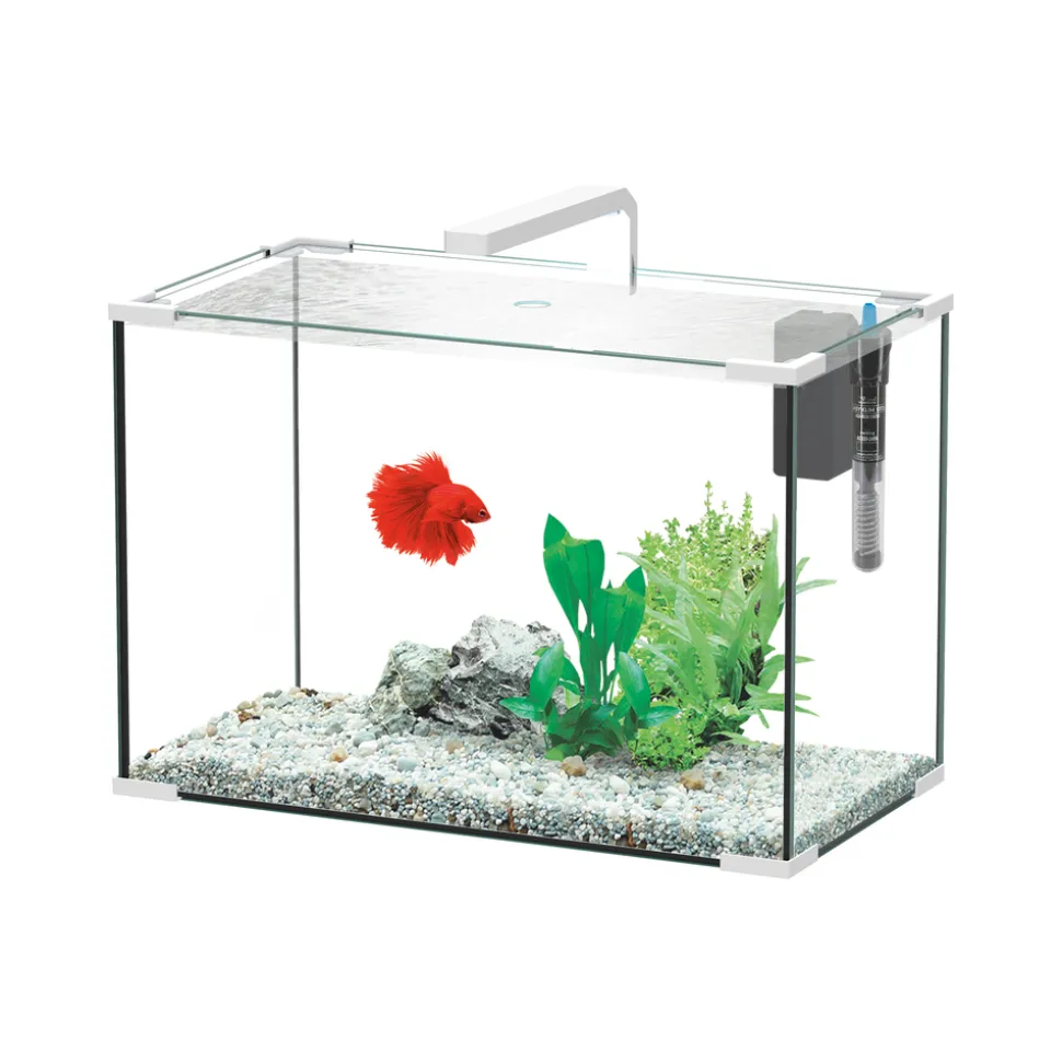 TRUFFY - Aquarium JOYA LED équipé blanc 45.9 litres - L.50,5xP.27,5xH.34,4cm