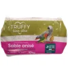 TRUFFY - Sable anisé de fond de cage pour oiseaux 10 kg